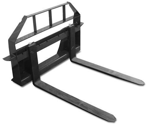 skid steer fork attachment